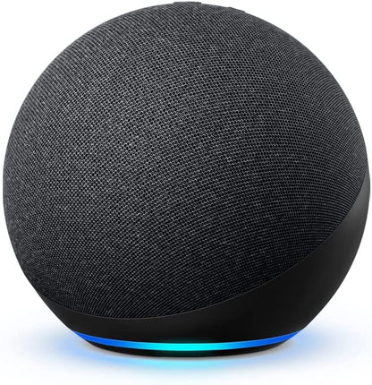 Echo (Newest Model), Alexa Speaker with Premium Sound, Ideal for Large Bedrooms, Living Rooms and Kitchens, Charcoal
